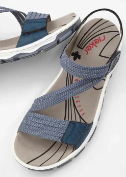 Rieker Komfort-Trekkingsandalen mit elastischen Riemen