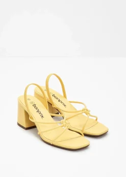 Riemchensandaletten mit Blockabsatz