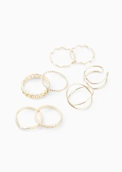 Ringset (8Pack) in vielfältigem Design