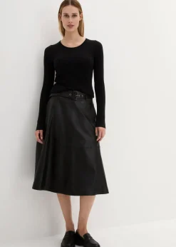 Rippenpullover aus Merinowolle