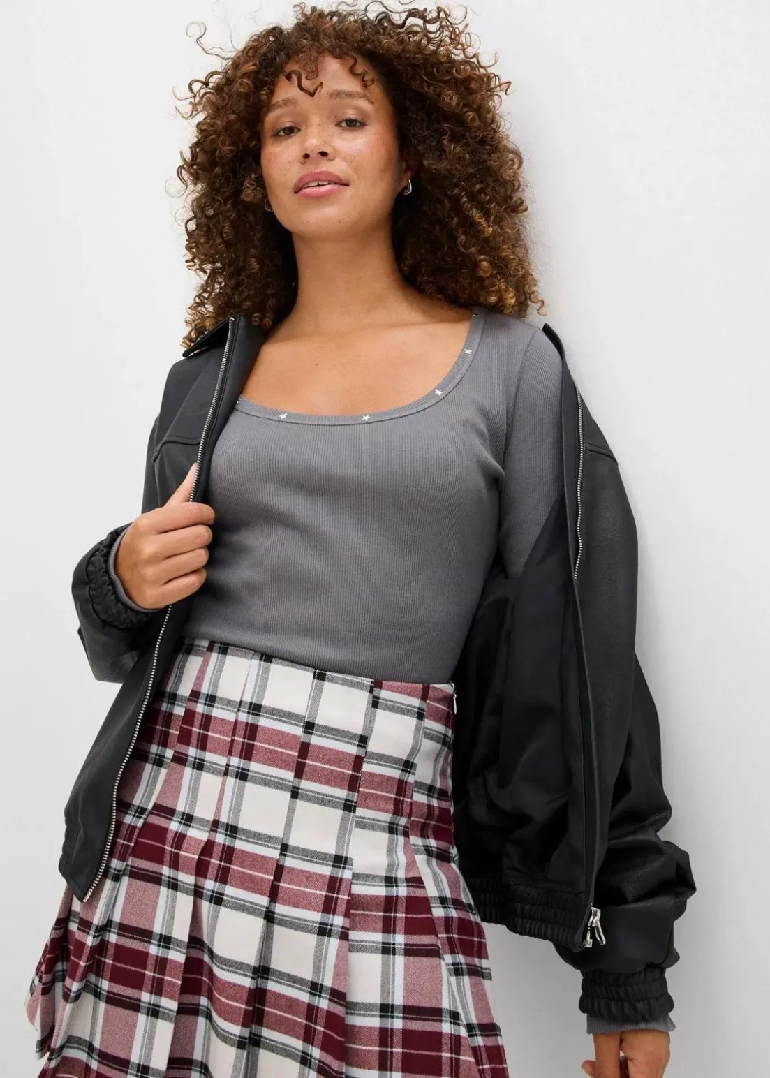 Rippshirt aus reiner Bio-Baumwolle