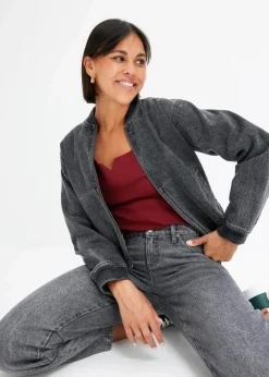 Rippshirt aus reiner Bio-Baumwolle