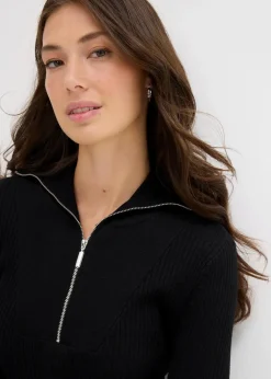 Rippshirt aus softem Viskose-Mix