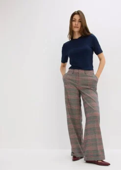 Rippshirt aus softem Viskose-Mix