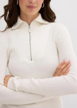 Rippshirt aus softem Viskose-Mix