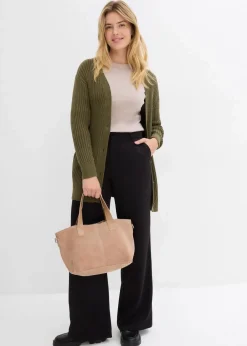 Rippshirt mit reiner Bio-Baumwolle, (2er Pack)