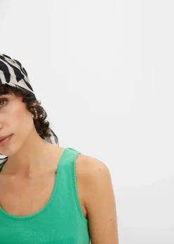 Ripp-Top aus reiner Bio-Baumwolle