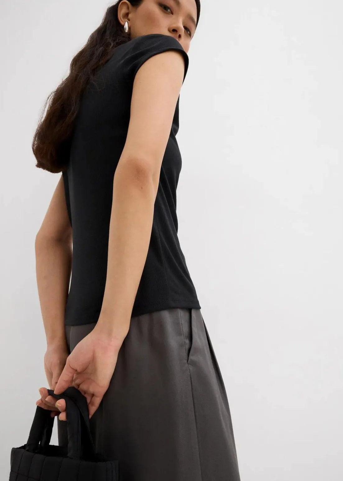 Ripp-Top aus softem Modal-Mix