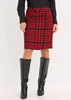 Rock aus softem Bouclégarn