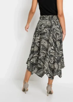 Rock mit asymmetrischem Saum