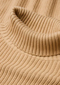 Rollkragenpullover aus reiner Baumwolle