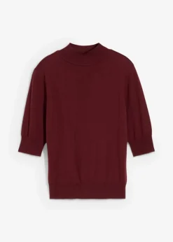 Rollkragenpullover aus weichem Woll-Mix