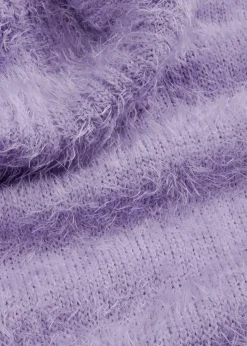 Rollkragenpullover aus weichem Federgarn