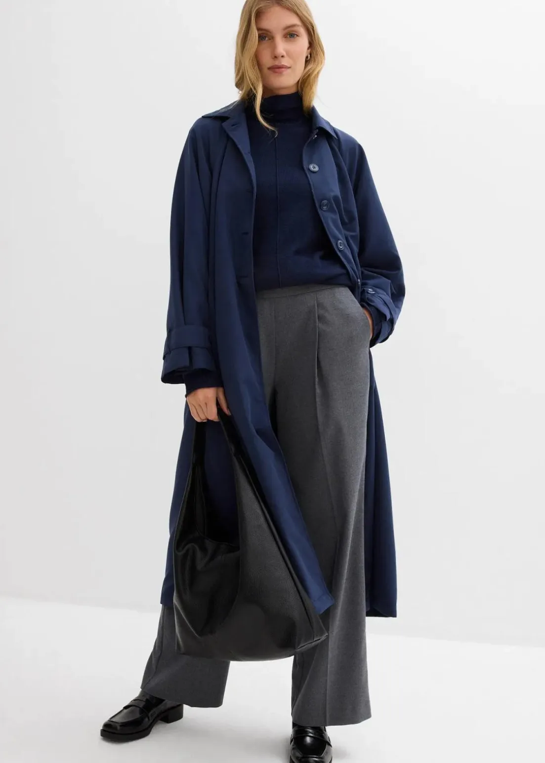 Rollkragenpullover aus weichem Kaschmir-Mix