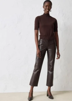 Rollkragenpullover aus weichem Woll-Mix