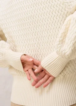 Rollkragenpullover mit Merinowolle