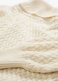 Rollkragenpullover mit Merinowolle