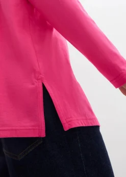 Rollkragenshirt aus reiner Bio-Baumwolle