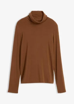 Rollkragenshirt mit Woll-Anteil