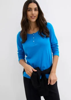 Rundhalsshirt aus reiner Bio-Baumwolle