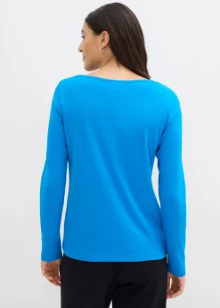 Rundhalsshirt aus reiner Bio-Baumwolle