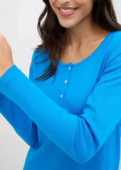 Rundhalsshirt aus reiner Bio-Baumwolle