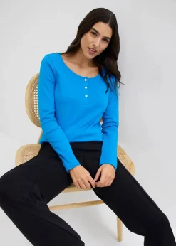 Rundhalsshirt aus reiner Bio-Baumwolle