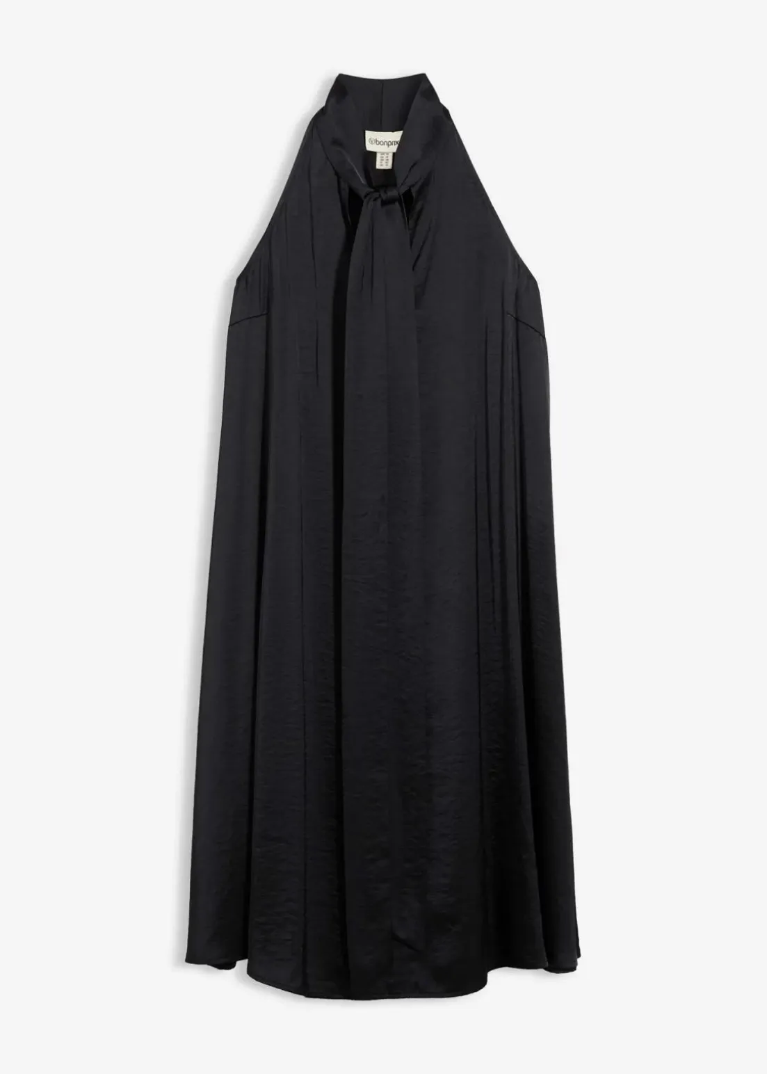 Satin Midikleid aus Viskose-Mix