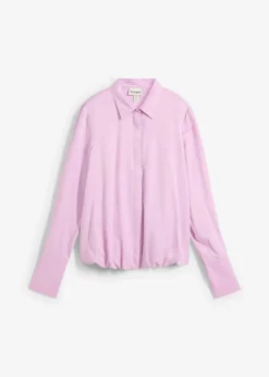 Satinbluse aus Viskose-Mix