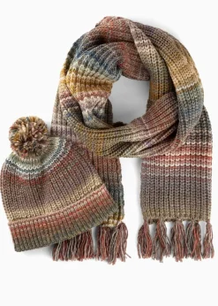 Schal und Mütze (2-tlg.Set)