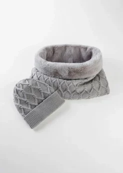 Schal und Mütze (2-tlg.Set)