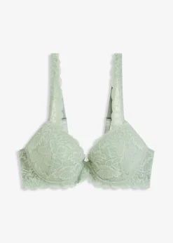 Schalen-BH mit floraler Spitze