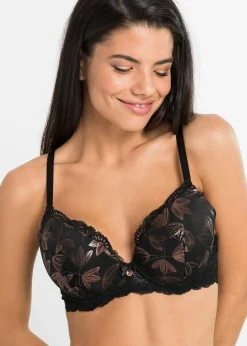 Schalen-BH mit schimmerndem Effekt