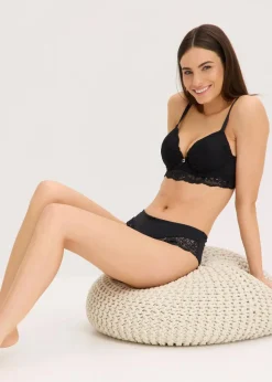 Schalen-BH mit zarter Spitze