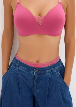 Schalen-BH ohne Bügel mit Baumwolle (2er Pack)