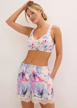 Schlafshorts (2er Pack) aus softem Viskose-Mix