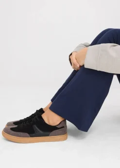 Schlaghose aus Bio-Baumwolle mit Stretch