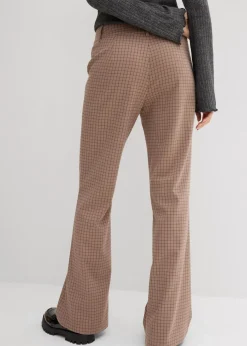 Schlaghose mit hohem Bund