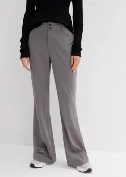 Schlaghose mit hohem Bund