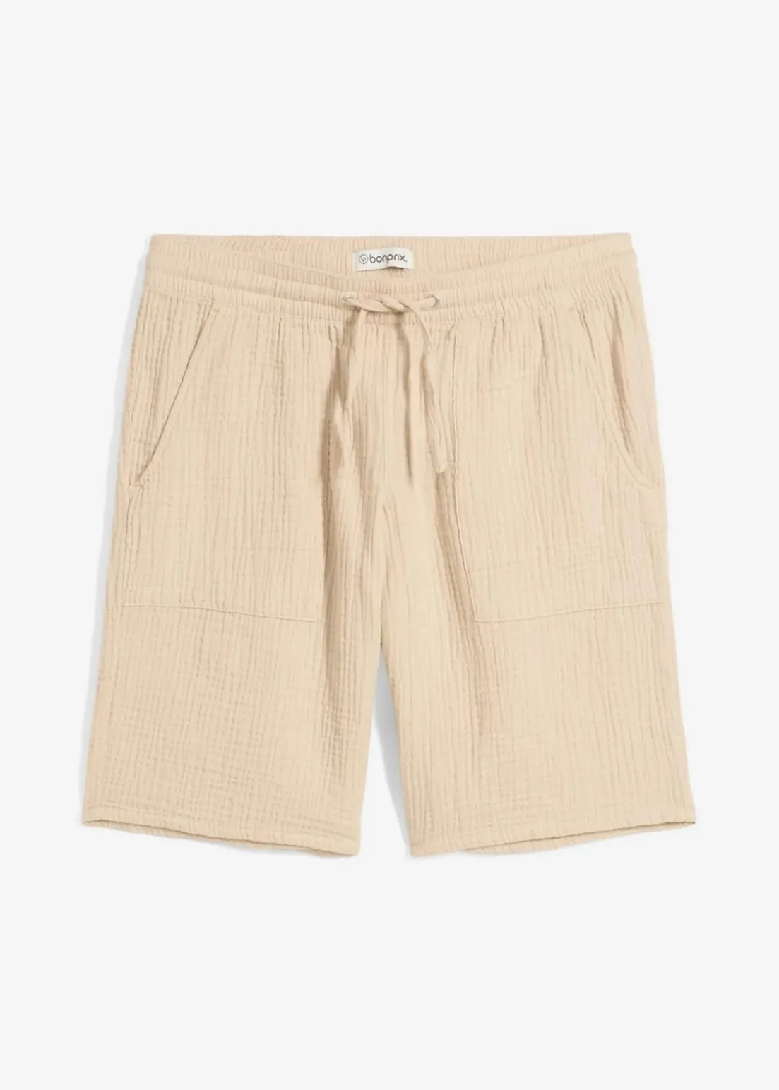 Schlupf-Bermuda aus Musselin