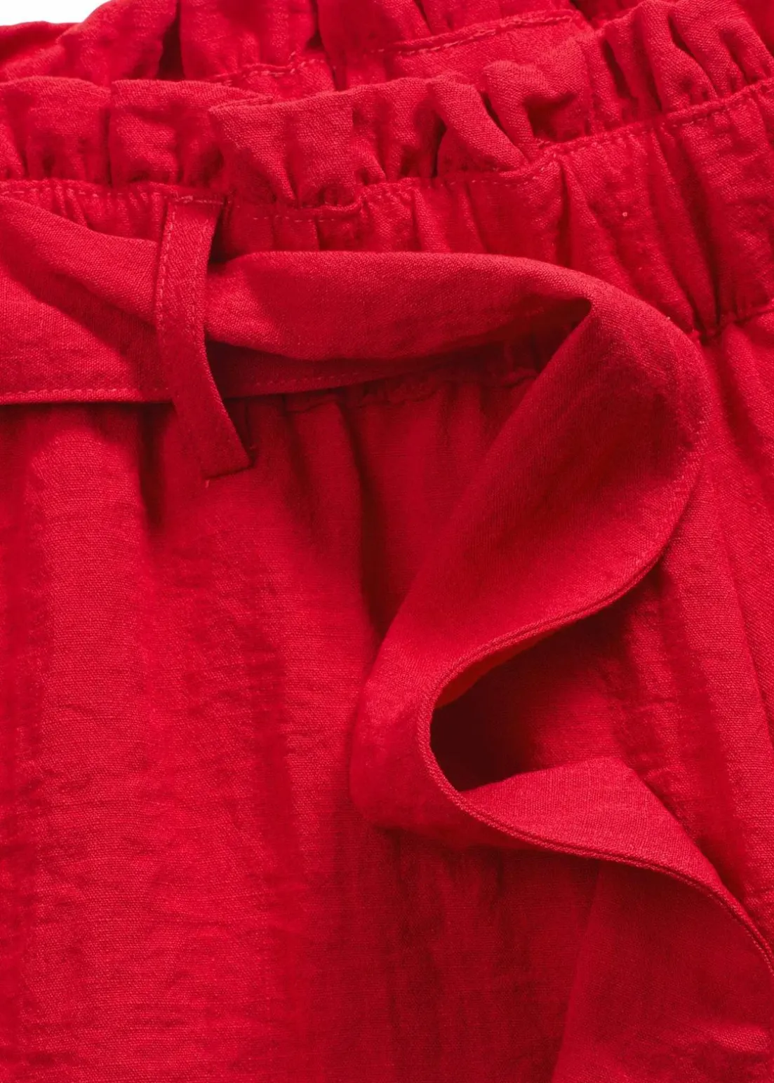 Schlupf-Bermuda aus Viskose-Mix