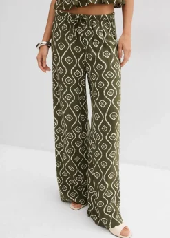 Schlupfhose aus fließender Viskose