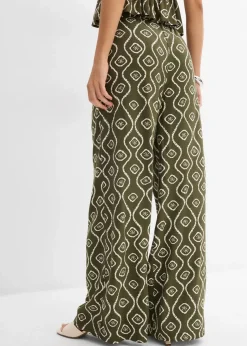 Schlupfhose aus fließender Viskose