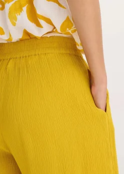 Schlupfhose aus fließender Viskose