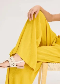 Schlupfhose aus fließender Viskose