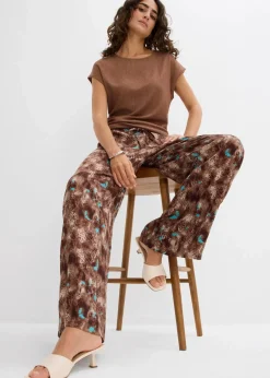 Schlupfhose aus fließender Viskose