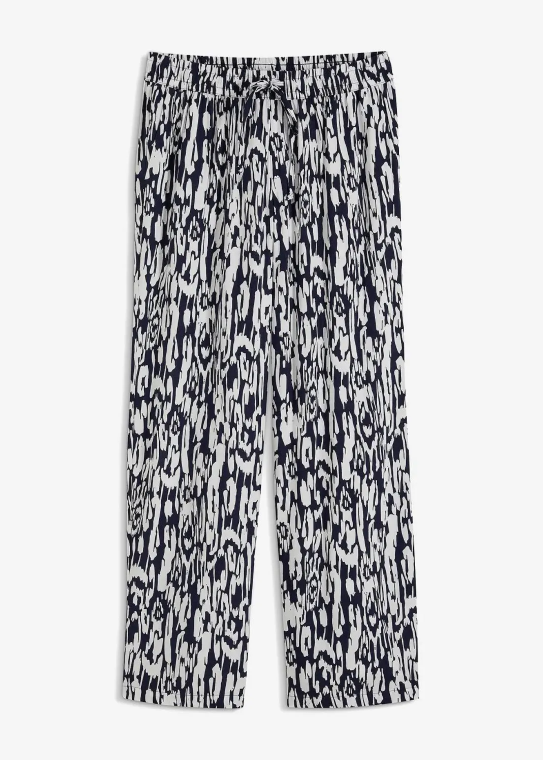 Schlupfhose aus fließender Viskose