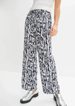 Schlupfhose aus fließender Viskose