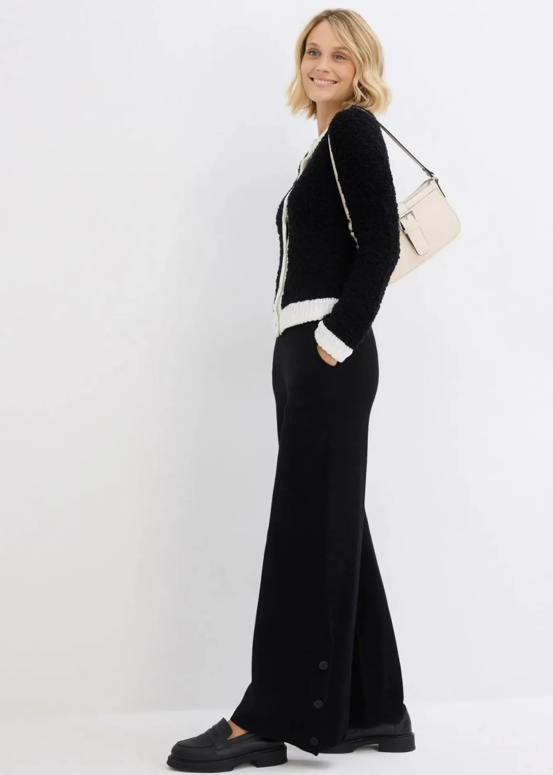 Schlupfhose aus softem Viskose-Mix