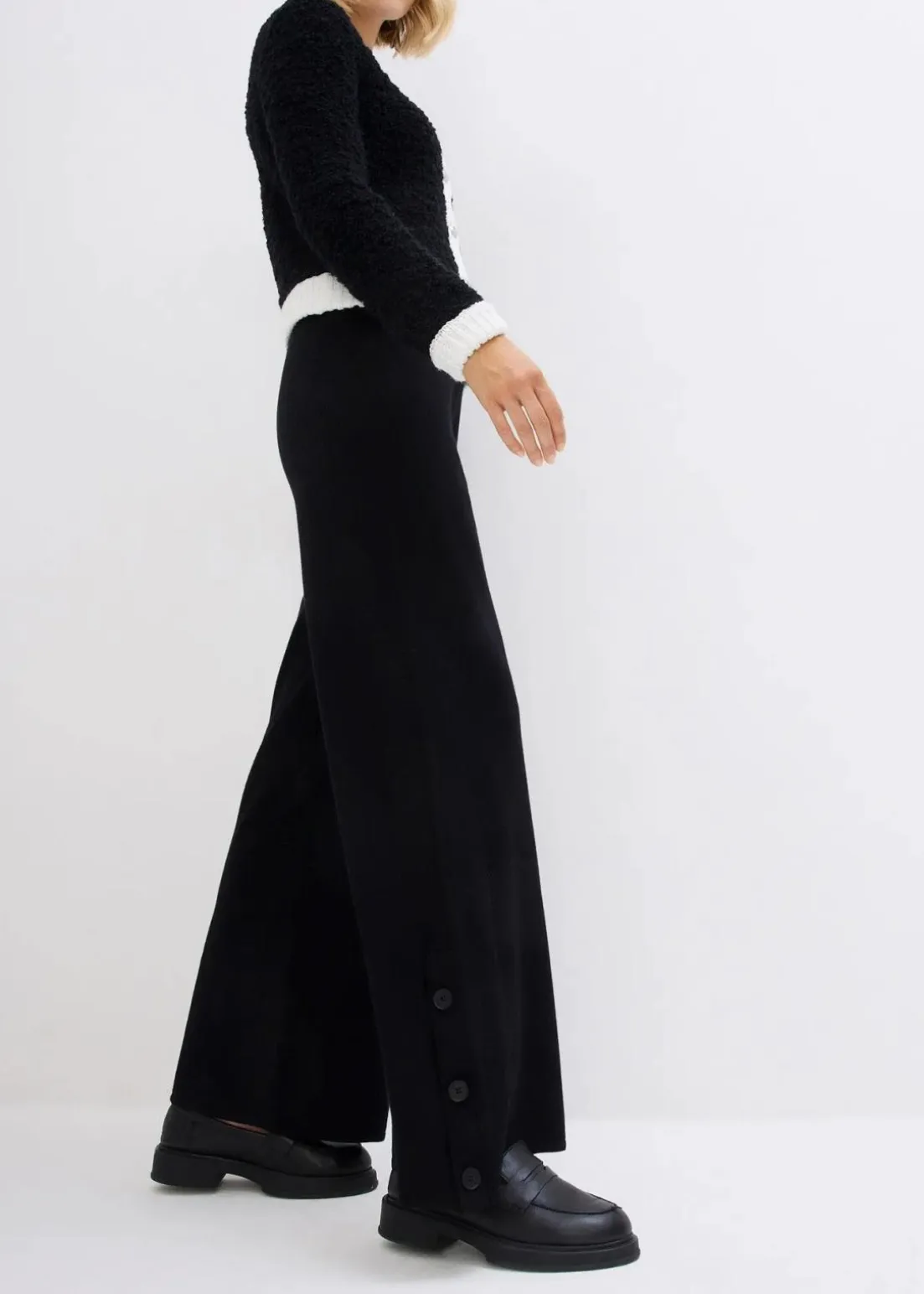 Schlupfhose aus softem Viskose-Mix